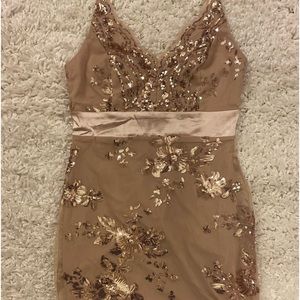Beautiful Beaded Mini Dress Just in Time for the Holidays